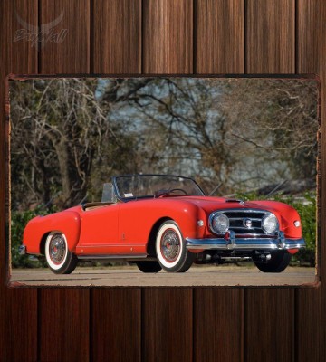 Металлическая табличка Nash-Healey Roadster